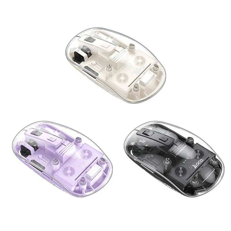 Chuột Không Dây Hoco GM29 Mysterious Dual-mode Silent thiết kế tinh tế, màu sắc sang trọng