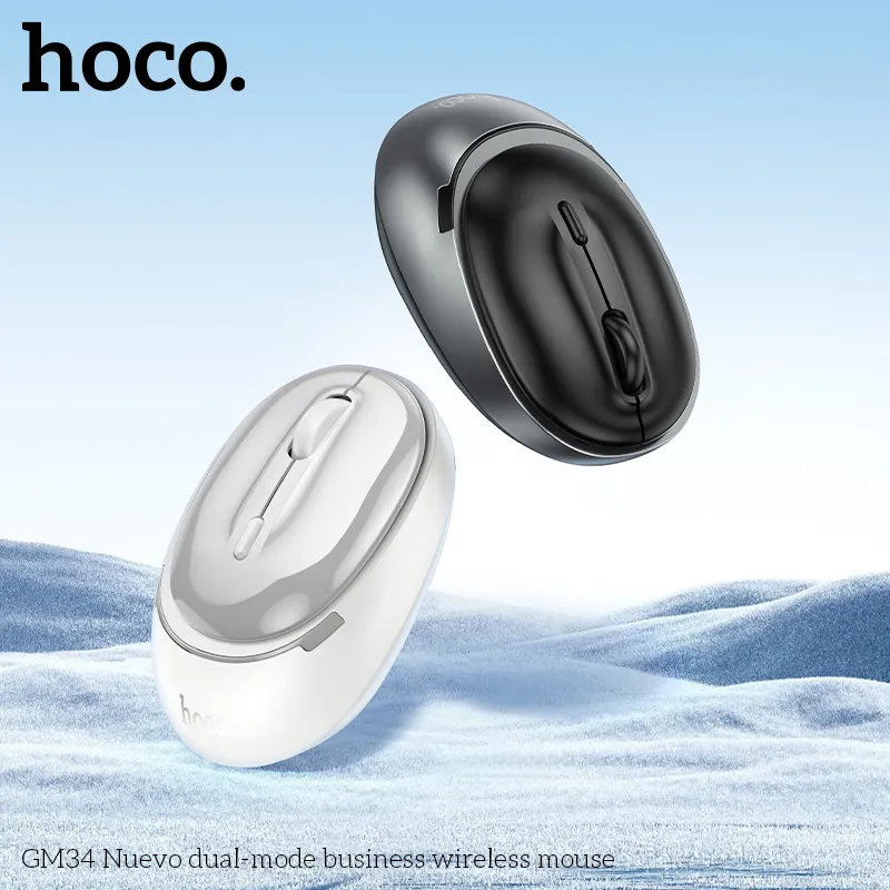Chuột Hoco GM34 với kiểu dáng ergonomic phù hợp mọi tay cầm