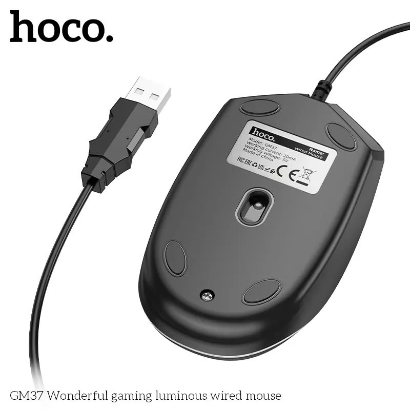 Tính năng chi tiết gồm 4 nút bấm tiện lợi, đèn LED nhiều màu, cổng USB bền chắc