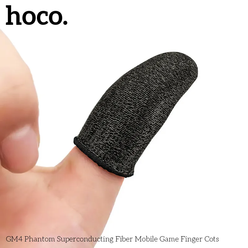 Bao tay chơi game Hoco GM4 với chất liệu nylon và sợi dẫn điện cao cấp