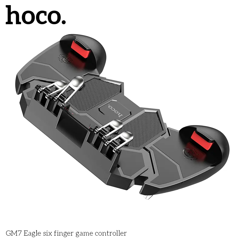 Tay cầm Hoco GM7 với thiết kế chống trượt, họa tiết mặt trời độc đáo