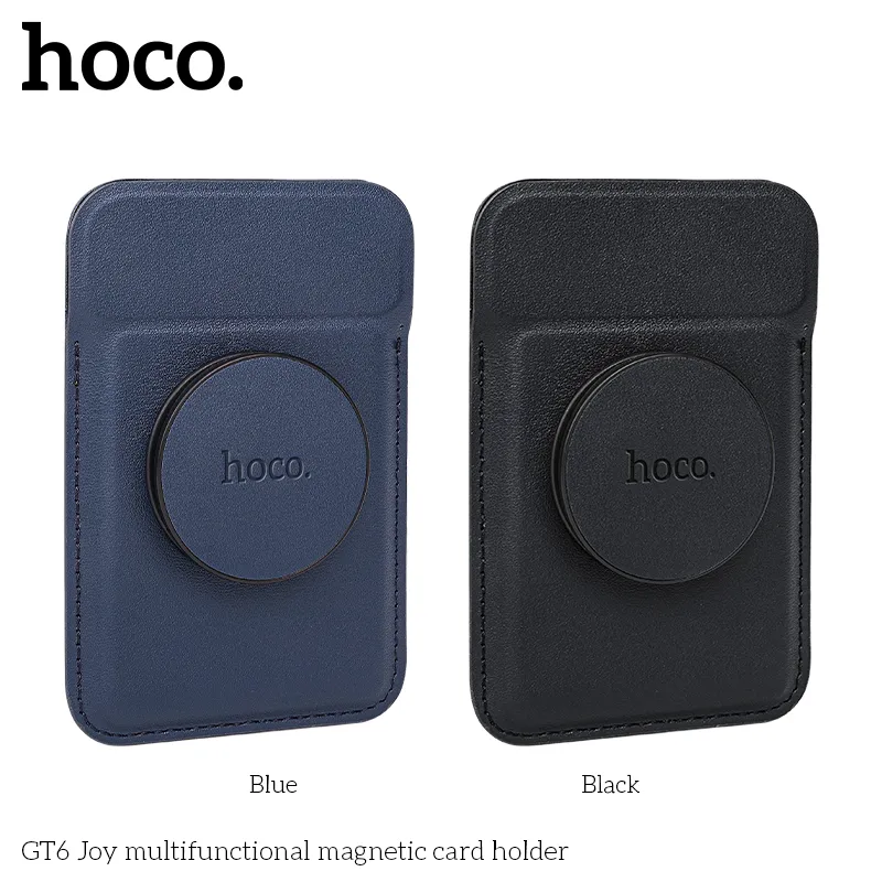 Thiết kế ví Hoco GT6 Joy thời trang, nam châm N52 chống rơi