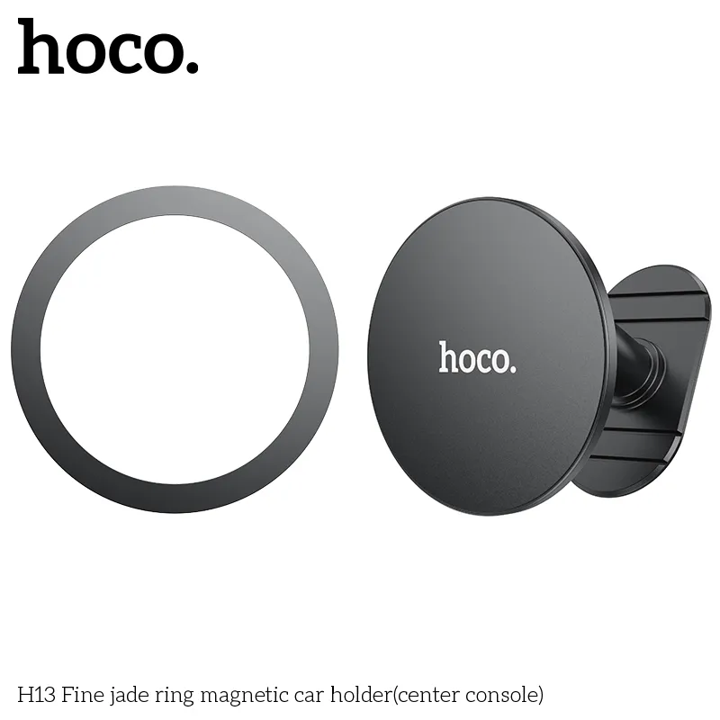Giá Đỡ Ô Tô Hoco H13 Fine Jade Ring thiết kế hiện đại, tiện lợi cho bảng điều khiển trung tâm