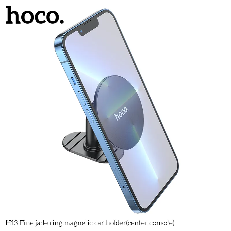 Tính năng chi tiết Giá Đỡ Ô Tô Hoco H13 Fine Jade Ring gồm chất liệu PC, ABS, hợp kim nhôm bền