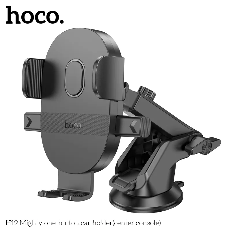 Trải nghiệm Giá Đỡ Hoco H19 với thao tác một nút nhanh gọn, tiện lợi trong sử dụng