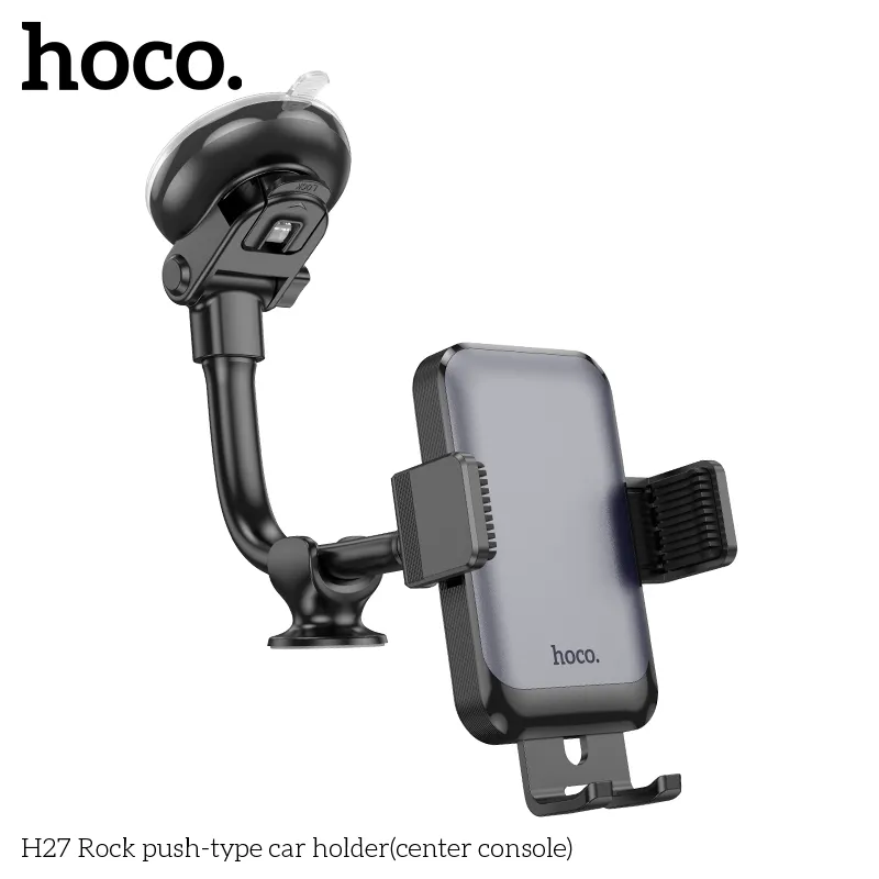 Chức năng đẩy lò xo giúp kẹp điện thoại nhanh, giữ cố định an toàn