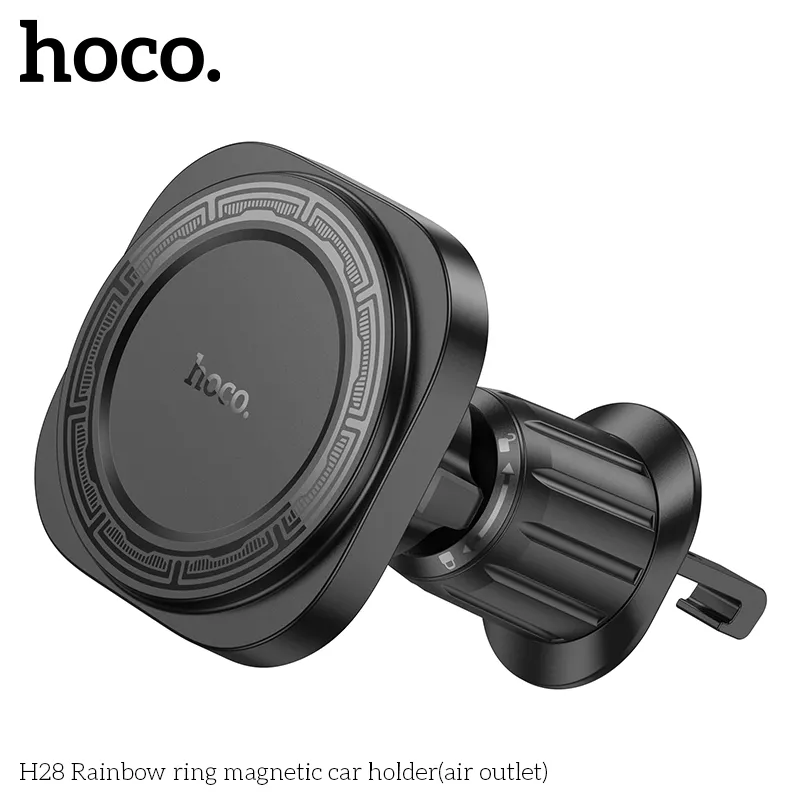 Giá Đỡ Ô Tô Hoco H28 Rainbow Ring thiết kế sang trọng phù hợp mọi xe hơi