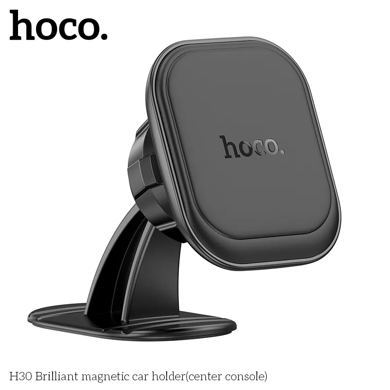 Giá Đỡ Ô Tô Hoco H30 Brilliant hỗ trợ giữ điện thoại chắc chắn và an toàn