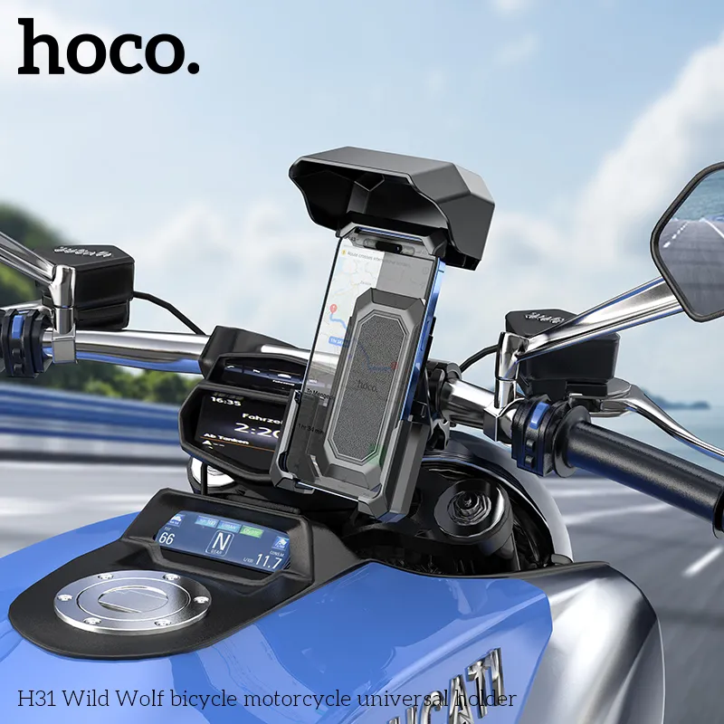 Giá Đỡ Ô Tô Hoco H31 Wild Wolf Bicycle Motorcycle Universal thiết kế chắc chắn và tiện lợi