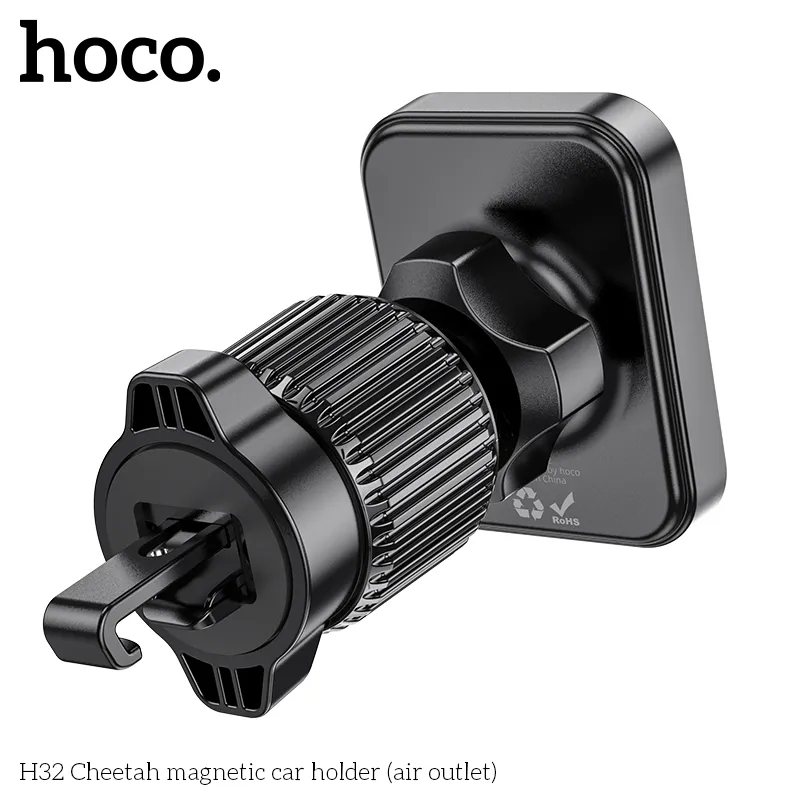 Giá Đỡ Ô Tô Hoco H32 Cheetah kích thước nhỏ gọn 94x45x60mm, trọng lượng nhẹ 75g