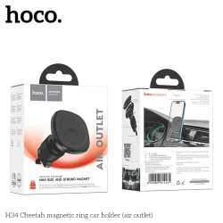 Giá Đỡ Ô Tô Hoco H34 Cheetah Ring (Air Outlet)