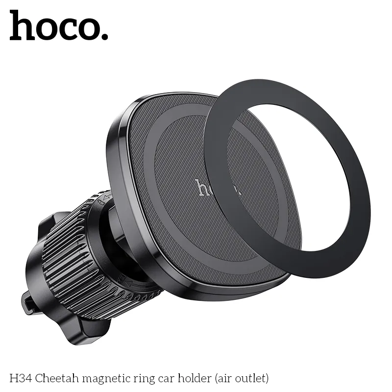 Giá đỡ ô tô Hoco H34 đa năng, dễ lắp đặt lên khe gió điều hòa