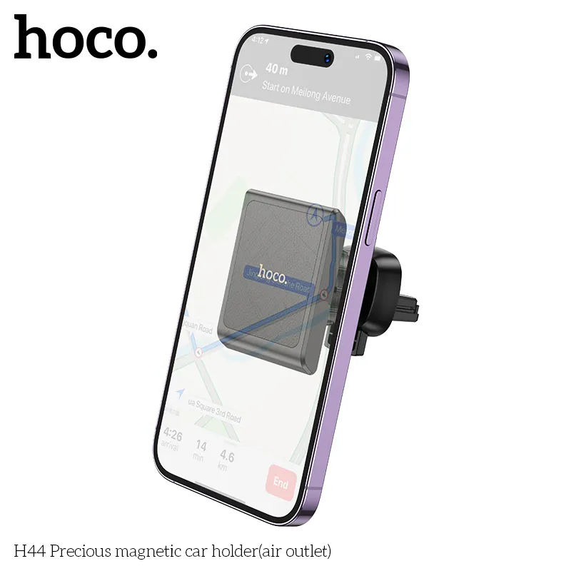 Giá Đỡ Ô Tô Hoco H44 Precious tiện lợi cho mọi loại điện thoại