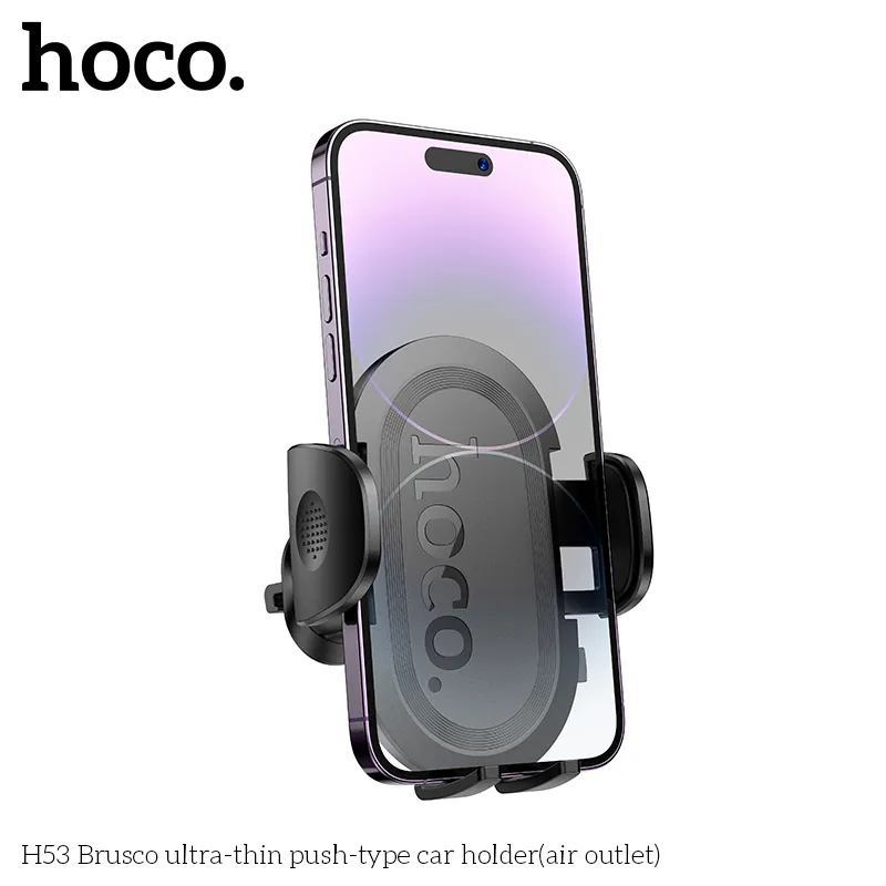 Thiết kế nhỏ gọn, gắn cửa gió ô tô chắc chắn