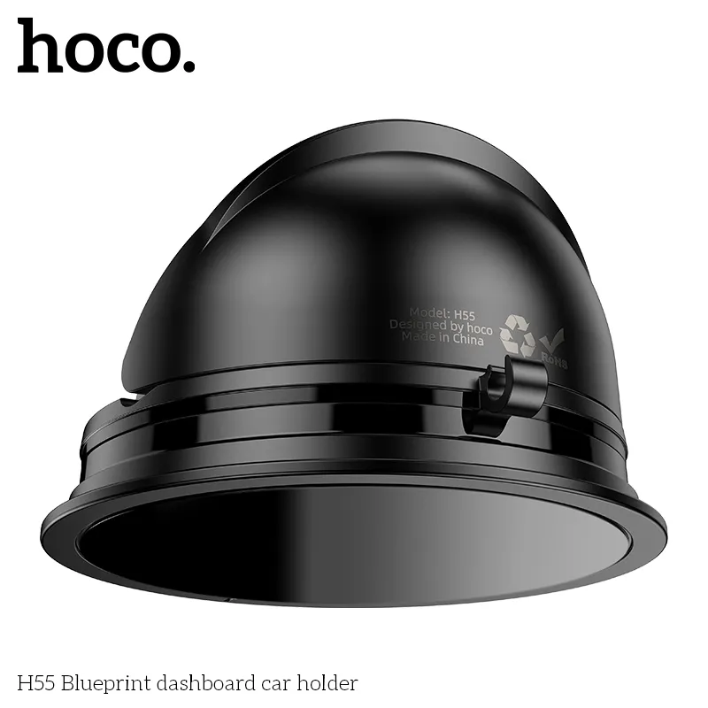 Giá Đỡ Ô Tô Hoco H55 Blueprint với thiết kế nhỏ gọn, dễ lắp đặt trên bảng điều khiển