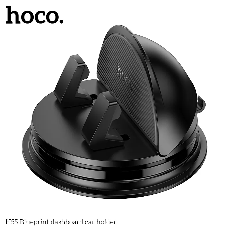 Giá Đỡ Ô Tô Hoco H55 Blueprint công năng giữ điện thoại chắc chắn, đa hướng xoay linh hoạt