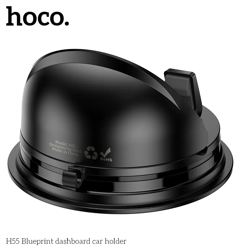 Trải nghiệm sử dụng Giá Đỡ Ô Tô Hoco H55 Blueprint tiện lợi, không gây vướng tầm nhìn khi lái xe