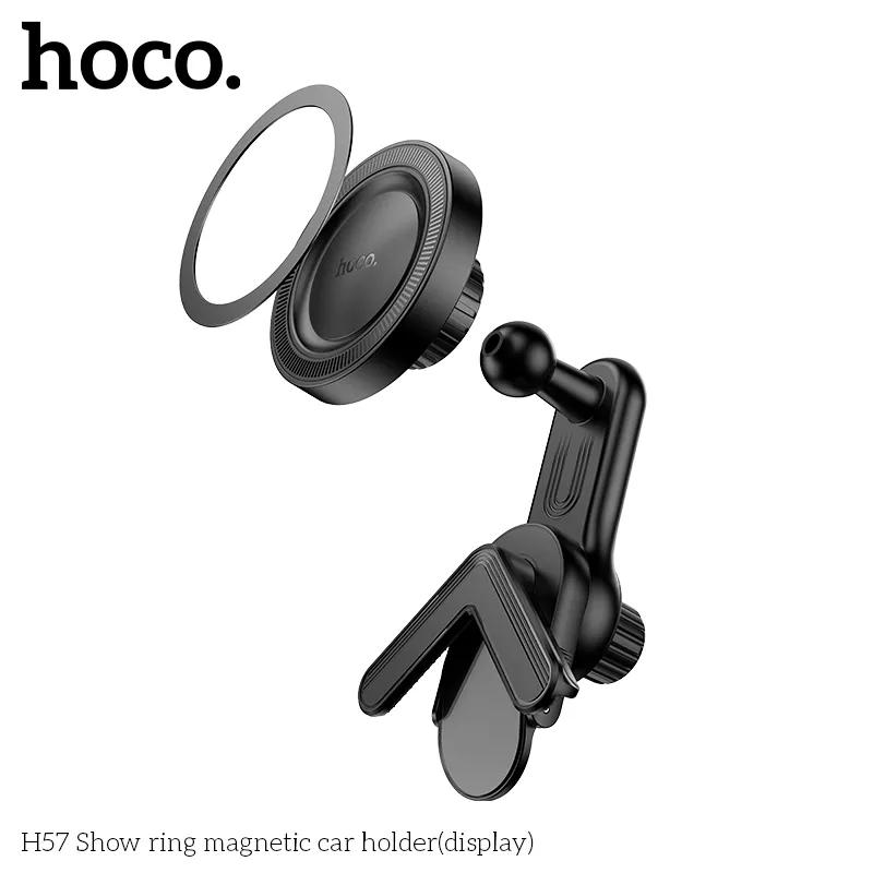 Thương hiệu Hoco uy tín với sản phẩm Giá Đỡ Ô Tô Hoco H57 Show Ring (Display) bền bỉ, bảo hành 12 tháng