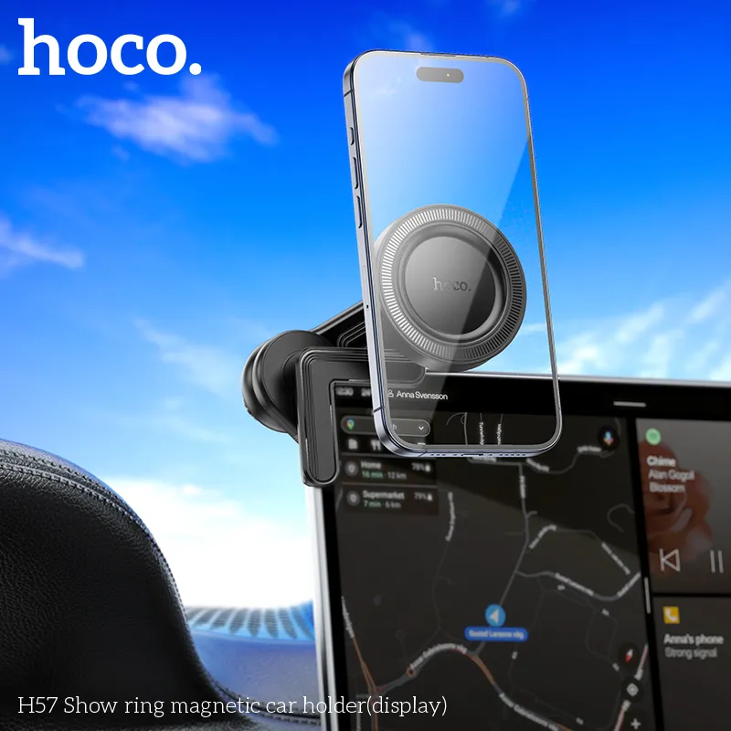 Đóng gói Giá Đỡ Ô Tô Hoco H57 Show Ring (Display) chắc chắn, đầy đủ phụ kiện, dễ dàng vận chuyển