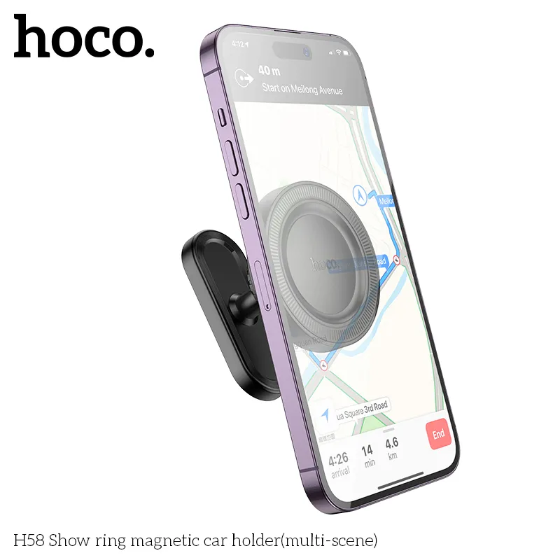 Giá Đỡ Ô Tô Hoco H58 Show Ring chất liệu ABS bền đẹp đa năng
