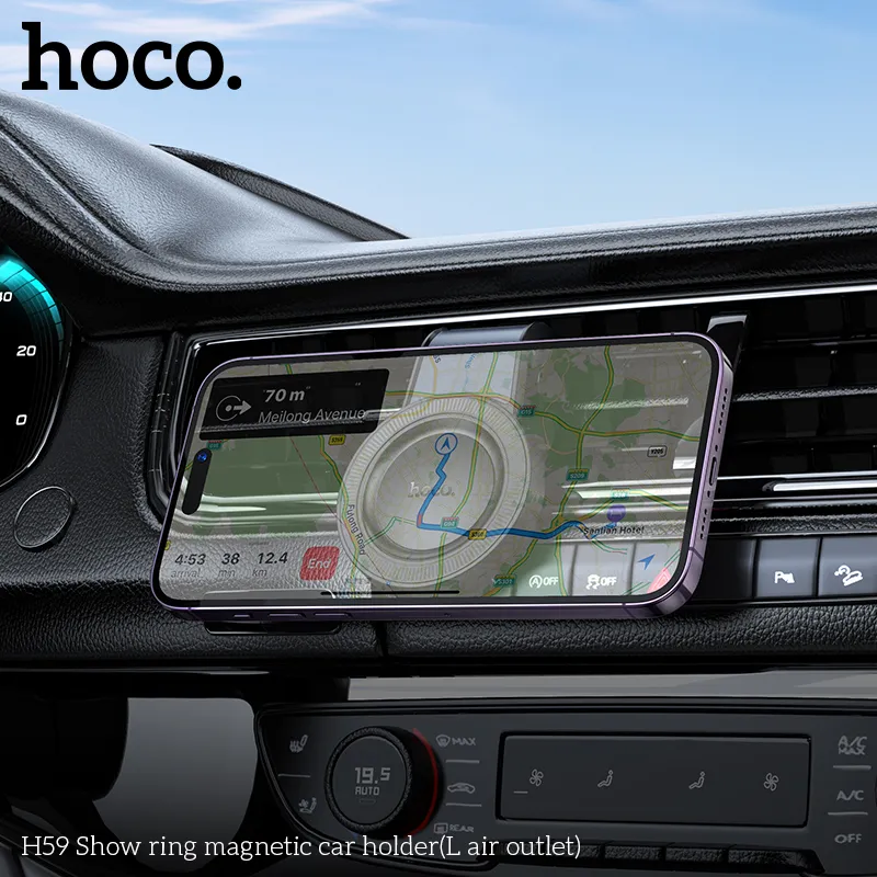 Trải nghiệm tiện ích cùng Giá Đỡ Hoco H59 giúp lái xe an toàn và tiện lợi