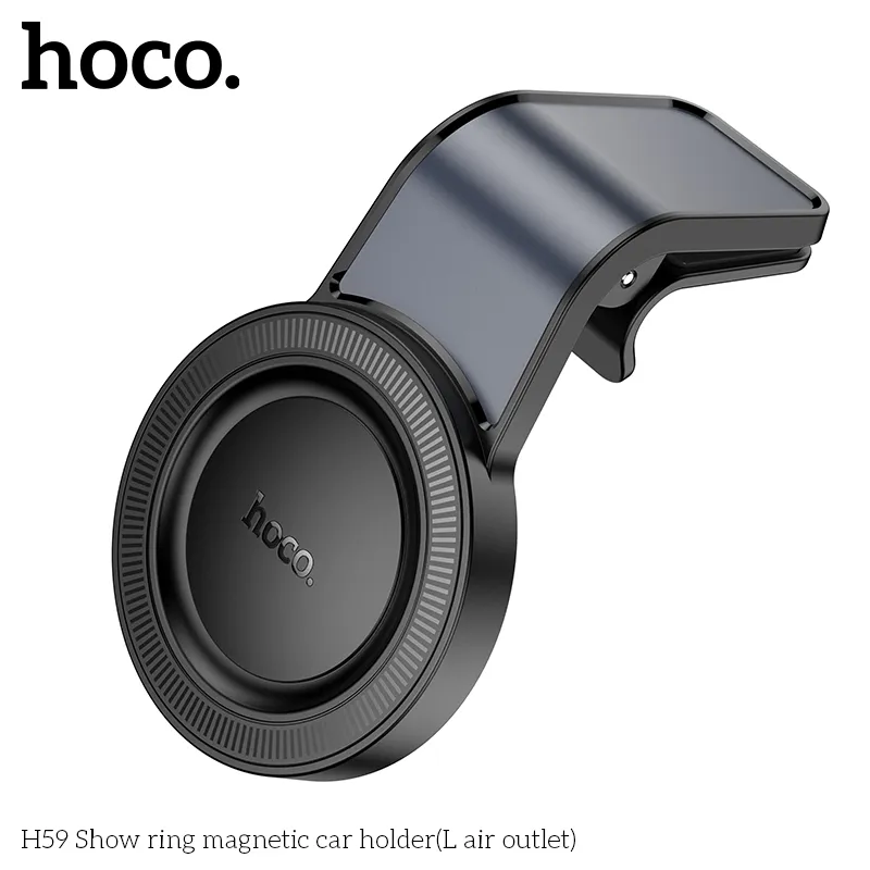 Tính năng chi tiết Giá Đỡ Hoco H59 với khe gió điều hòa phù hợp hầu hết xe hơi