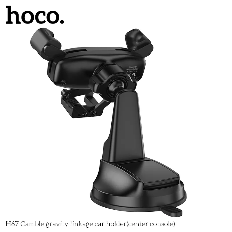 Công năng ổn định và chắc chắn của Giá Đỡ Ô Tô Hoco H67 Gamble Gravity Linkage