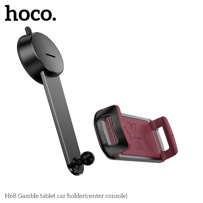 Tính năng chi tiết Giá Đỡ Ô Tô Hoco H68 Gamble Tablet hỗ trợ kẹp phạm vi 115-245mm