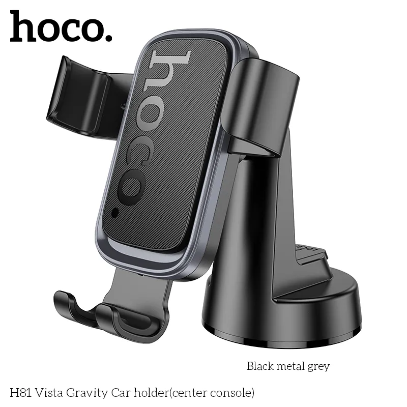 Giá Đỡ Ô Tô Hoco H81 Vista Gravity thiết kế đa năng chắc chắn cho mọi xe hơi