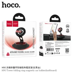 Giá Đỡ Ô Tô Hoco H90 Tower Folding Ring (Dashboard)