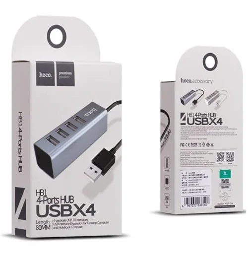 Bộ Chuyển Đổi Hoco HB1 4USB Line machine