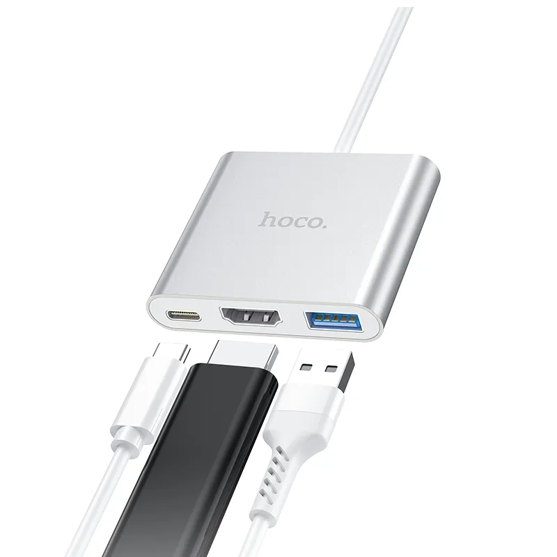 Công năng đa năng kết nối Type-C sang USB3.0, HDMI và hỗ trợ sạc PD 67W