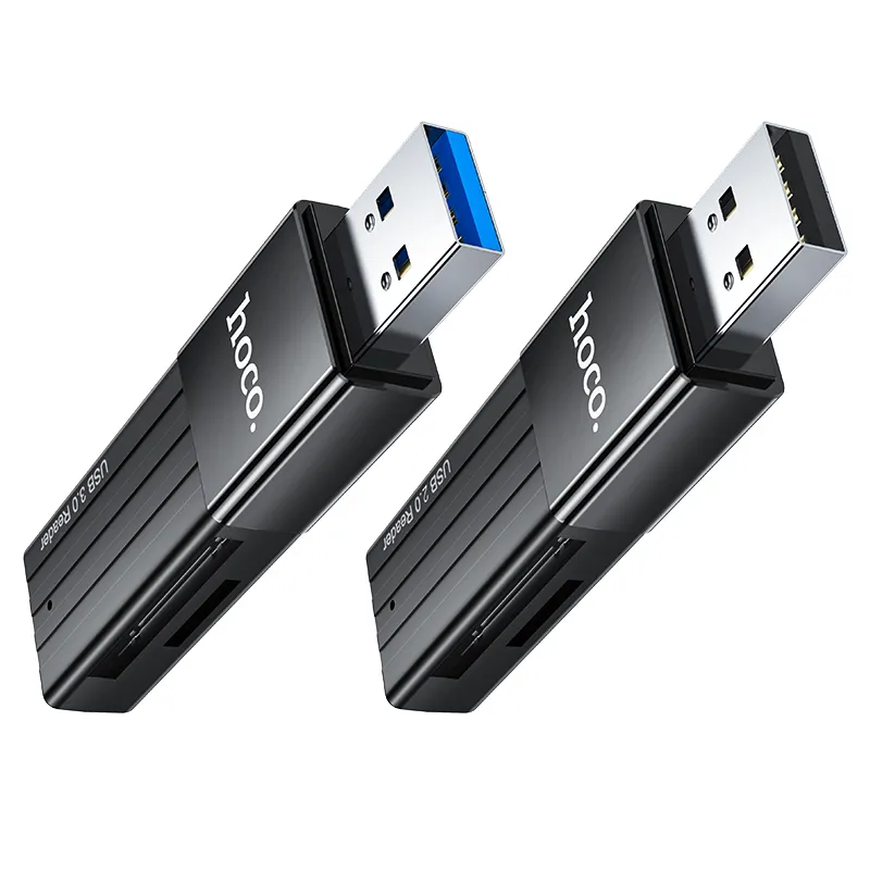 Hoco HB20 Mindful card reader hỗ trợ USB2.0 tốc độ truyền tải nhanh