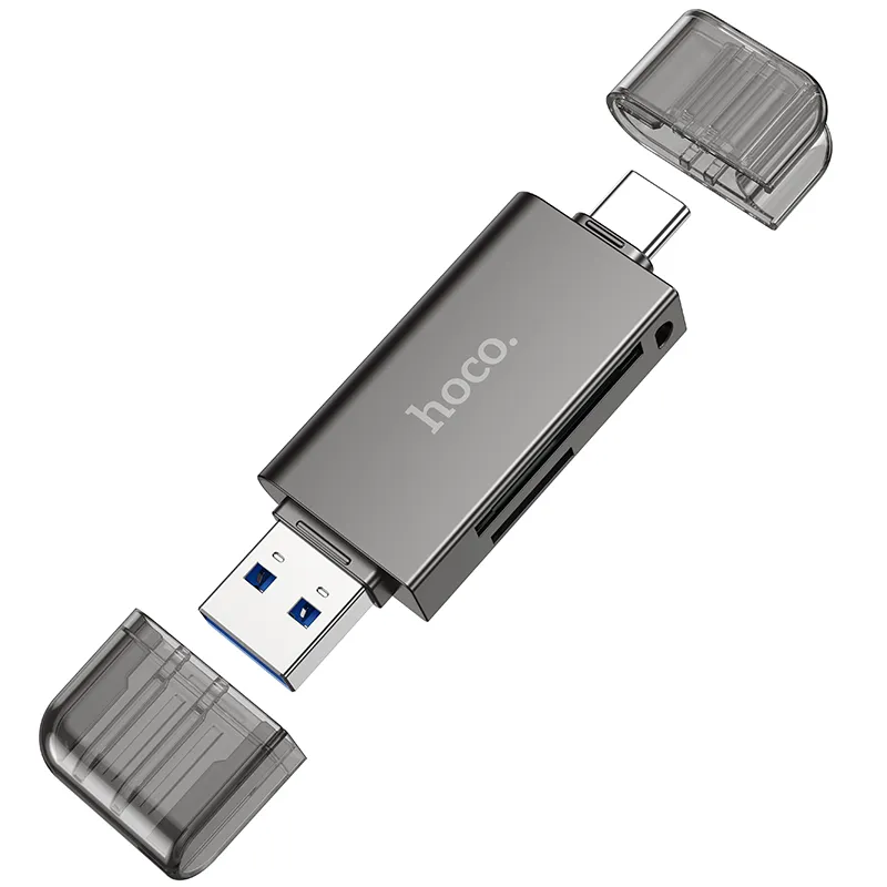 Bộ Chuyển Đổi Hoco HB39 USB/Type-C 3.0 high-speed card reader tiện lợi và đa năng