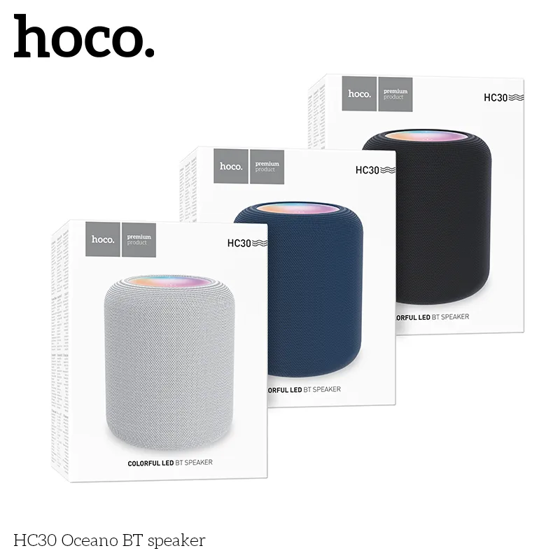 Loa Bluetooth Hoco HC30 Oceano thiết kế nhỏ gọn hiện đại