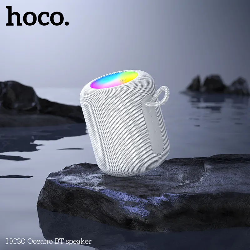 Trải nghiệm âm thanh chân thực với Loa Bluetooth Hoco HC30 Oceano