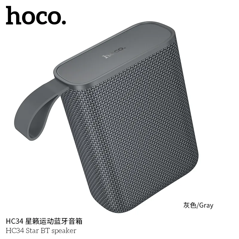 Loa Bluetooth Hoco HC34 Star công năng Bluetooth 5.4 kết nối ổn định