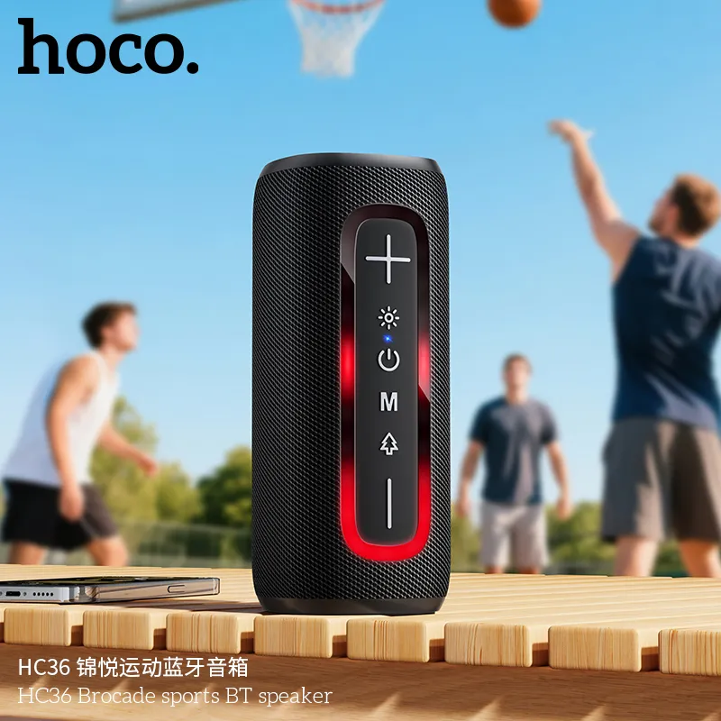 Công nghệ Bluetooth 5.4 trên loa Hoco HC36 Brocade cho kết nối ổn định nhanh chóng