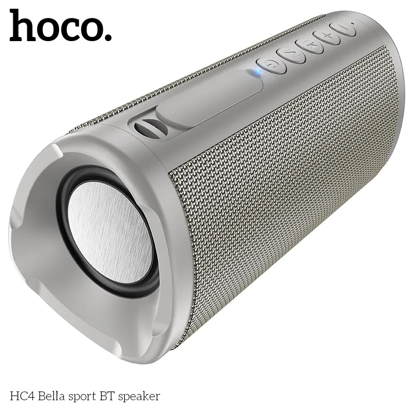 Loa Bluetooth thể thao Hoco HC4 Bella chất lượng cao, thiết kế chắc chắn chống nước