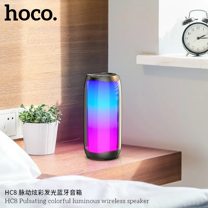 Trải nghiệm âm nhạc đa dạng với 8 chế độ đèn LED và âm thanh sống động