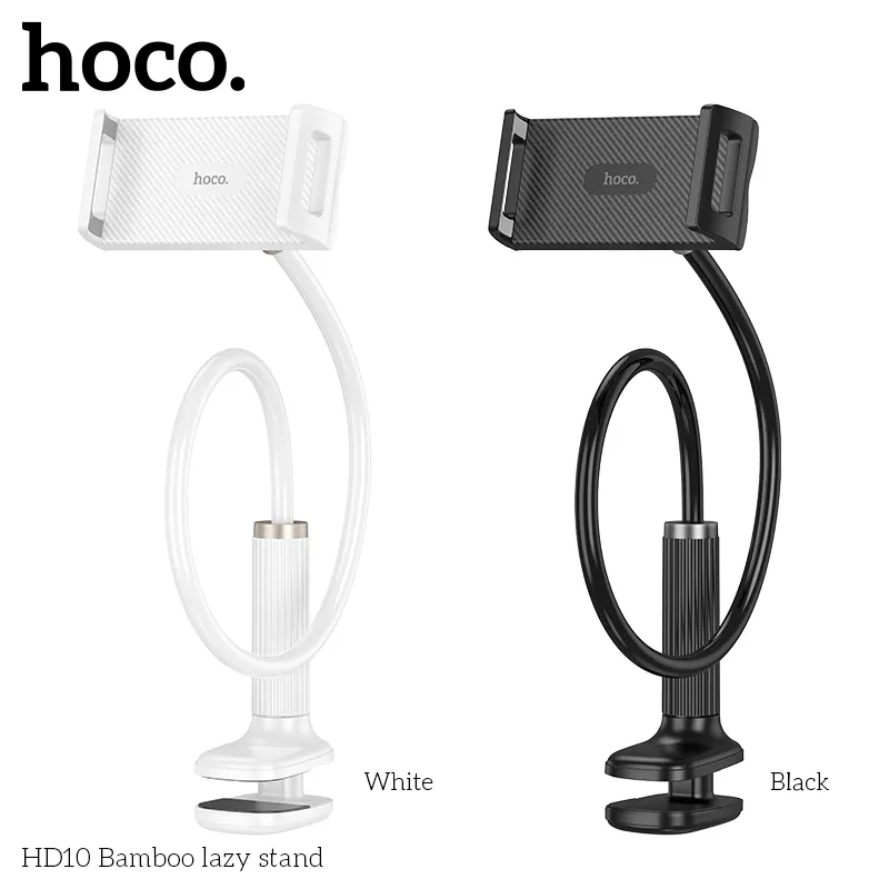 Giá đỡ Hoco HD10 Bamboo Lazy thiết kế hiện đại, chất liệu bền bỉ phù hợp nhiều thiết bị