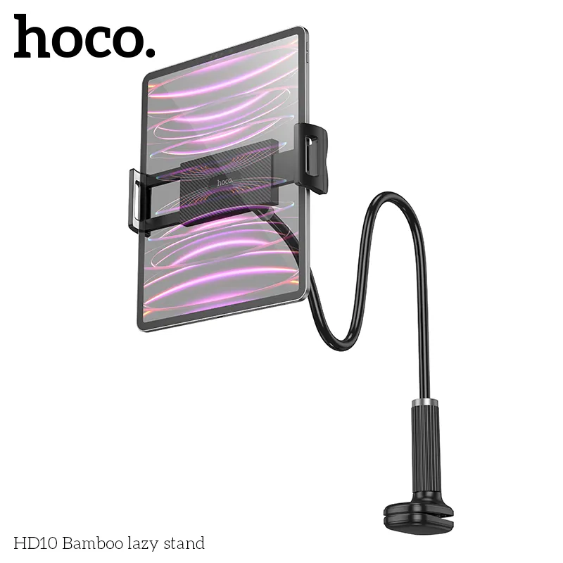 Trải nghiệm sử dụng Giá đỡ Hoco HD10 Bamboo Lazy thoải mái, linh hoạt mọi không gian