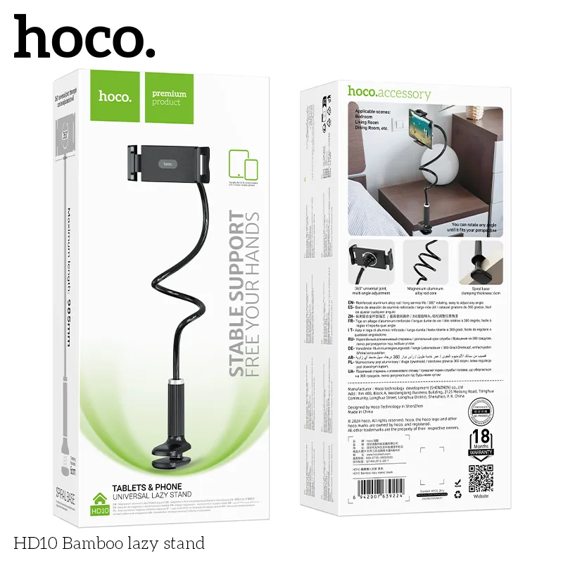 Thương hiệu Hoco uy tín mang đến giá đỡ chất lượng cao