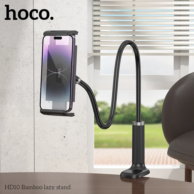 Đóng gói Giá đỡ Hoco HD10 Bamboo Lazy gọn nhẹ, bảo vệ sản phẩm an toàn