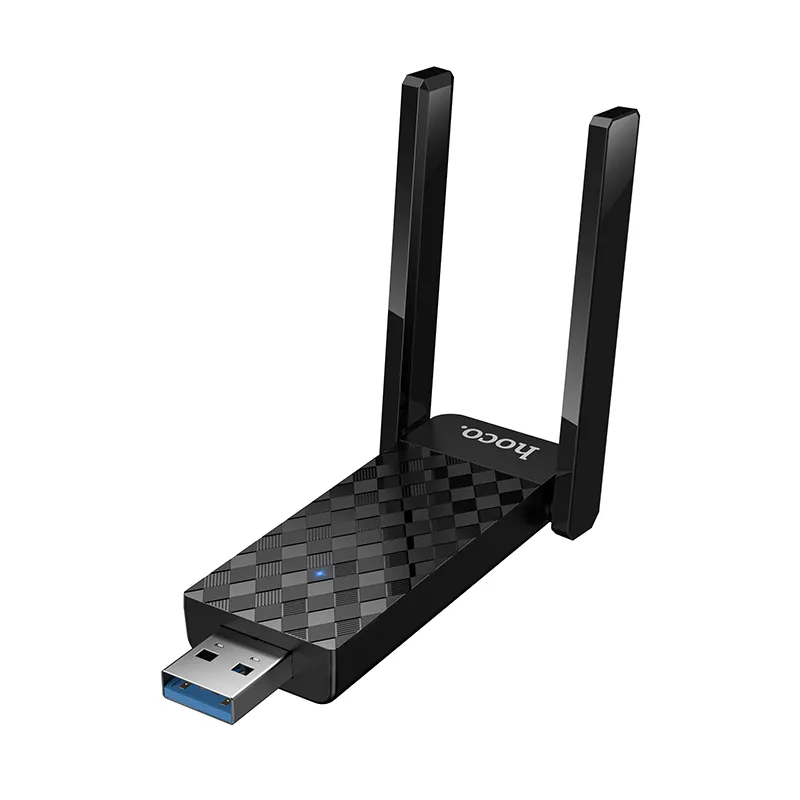USB WiFi6 Ăng Ten Kép Hoco HI34 thiết kế hiện đại hiệu suất cao