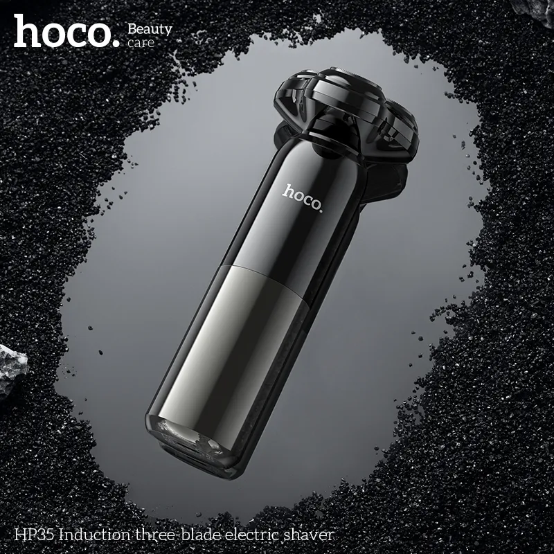 Máy cạo râu Hoco HP35 với thiết kế nhỏ gọn, tinh tế, chất liệu ABS+PC đảm bảo độ bền
