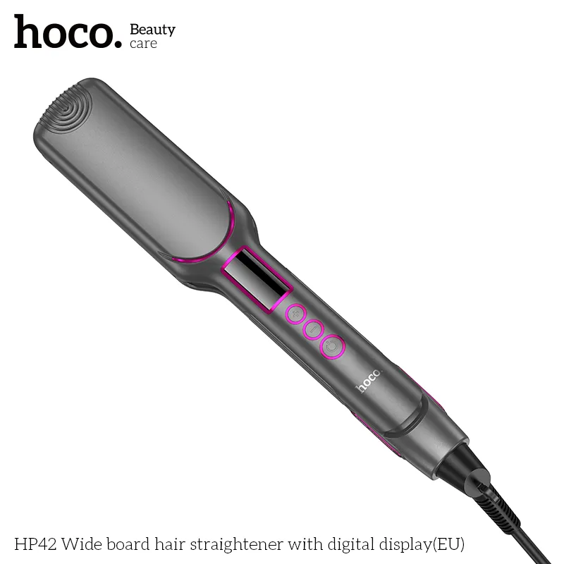 Máy Duỗi Tóc Hoco HP42 cấu tạo chắc chắn với chất liệu PET bền bỉ