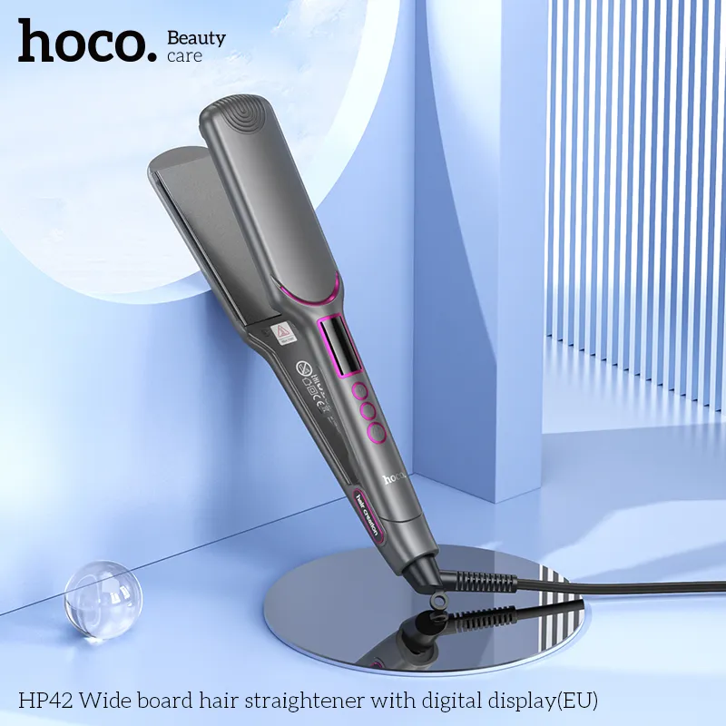 Đóng gói Máy Duỗi Tóc Hoco HP42 sang trọng, gọn gàng phù hợp làm quà tặng
