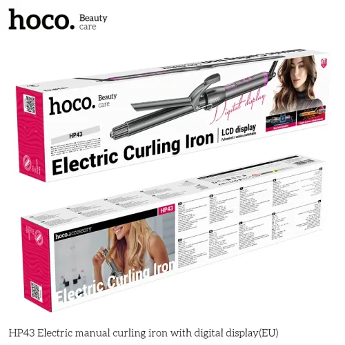 Máy Uốn Tóc Điện Có Màn Hình Hoco HP43