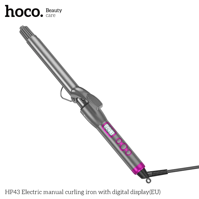 Thiết kế máy uốn tóc Hoco HP43 nhỏ gọn, màu sắc sang trọng